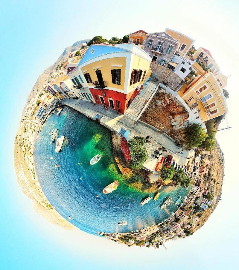 Moschos Mansion Villa Symi Exteriör bild
