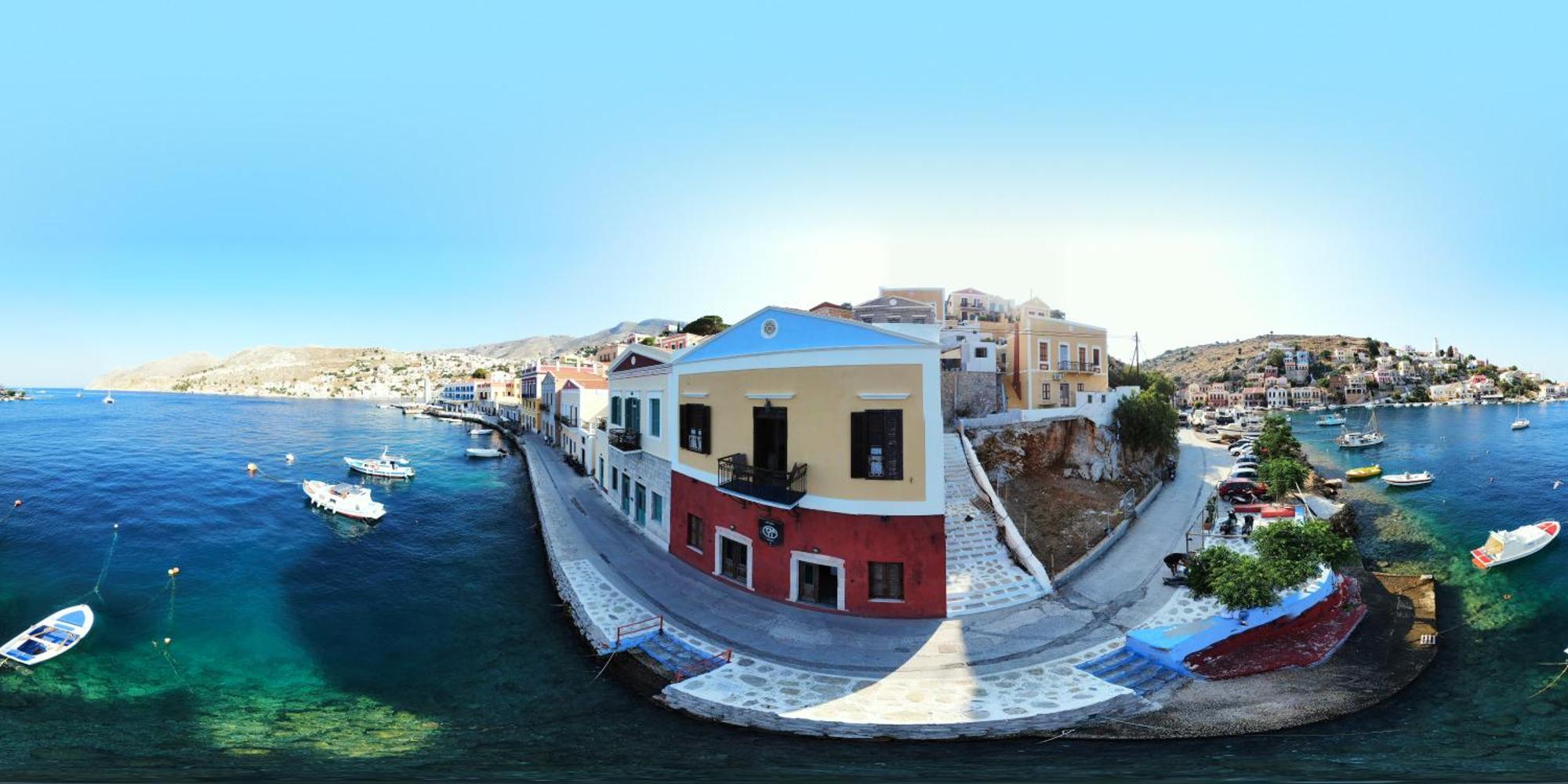 Moschos Mansion Villa Symi Exteriör bild