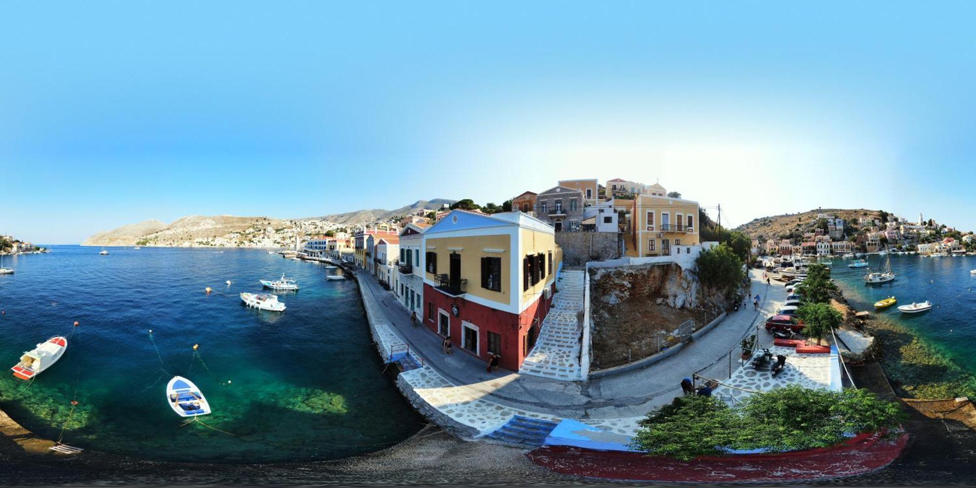 Moschos Mansion Villa Symi Exteriör bild