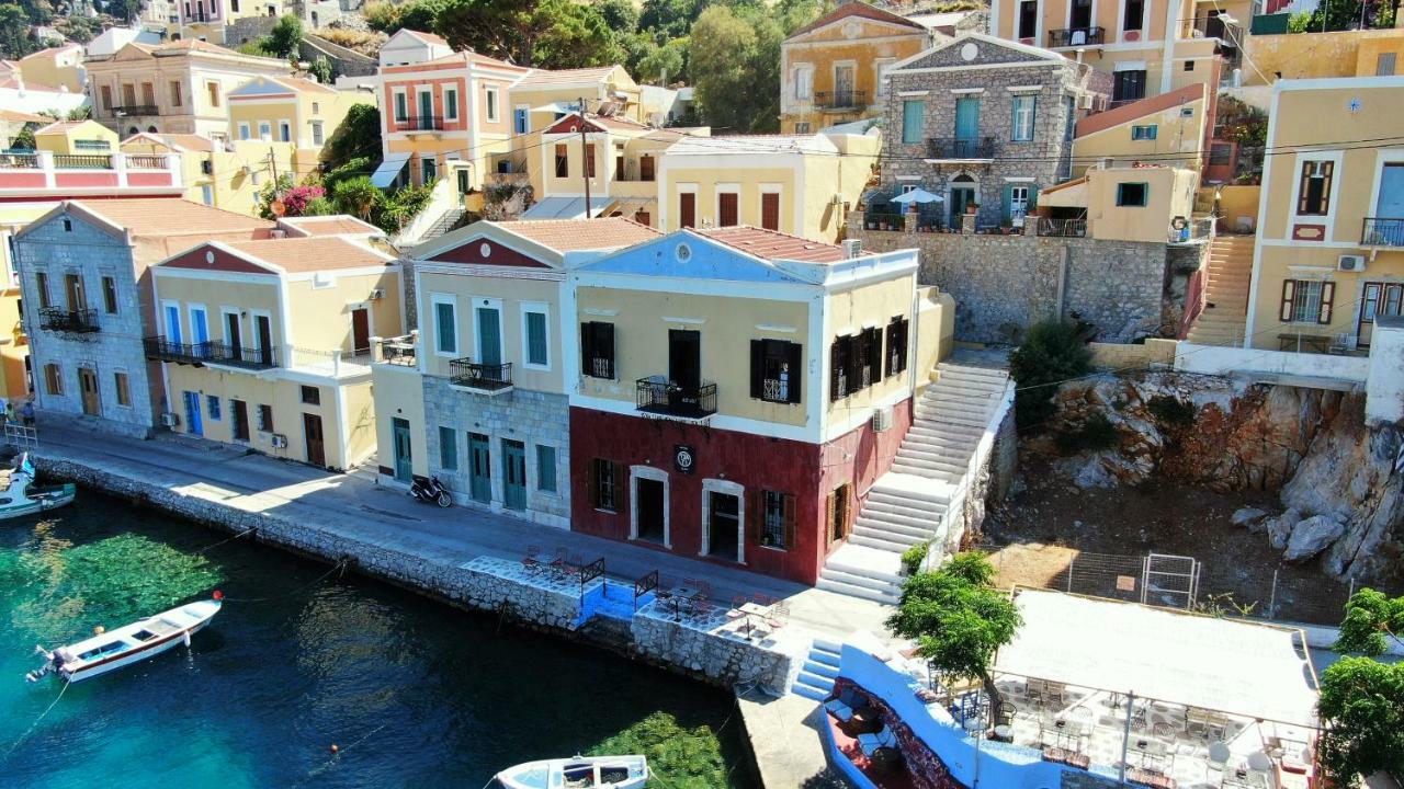 Moschos Mansion Villa Symi Exteriör bild