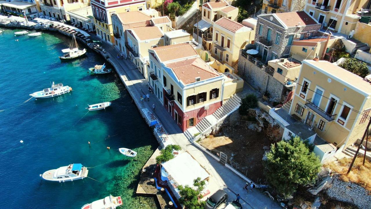 Moschos Mansion Villa Symi Exteriör bild