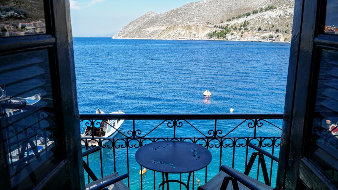 Moschos Mansion Villa Symi Exteriör bild