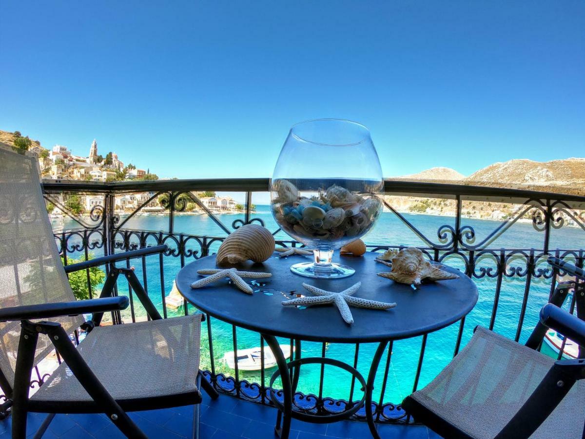 Moschos Mansion Villa Symi Exteriör bild