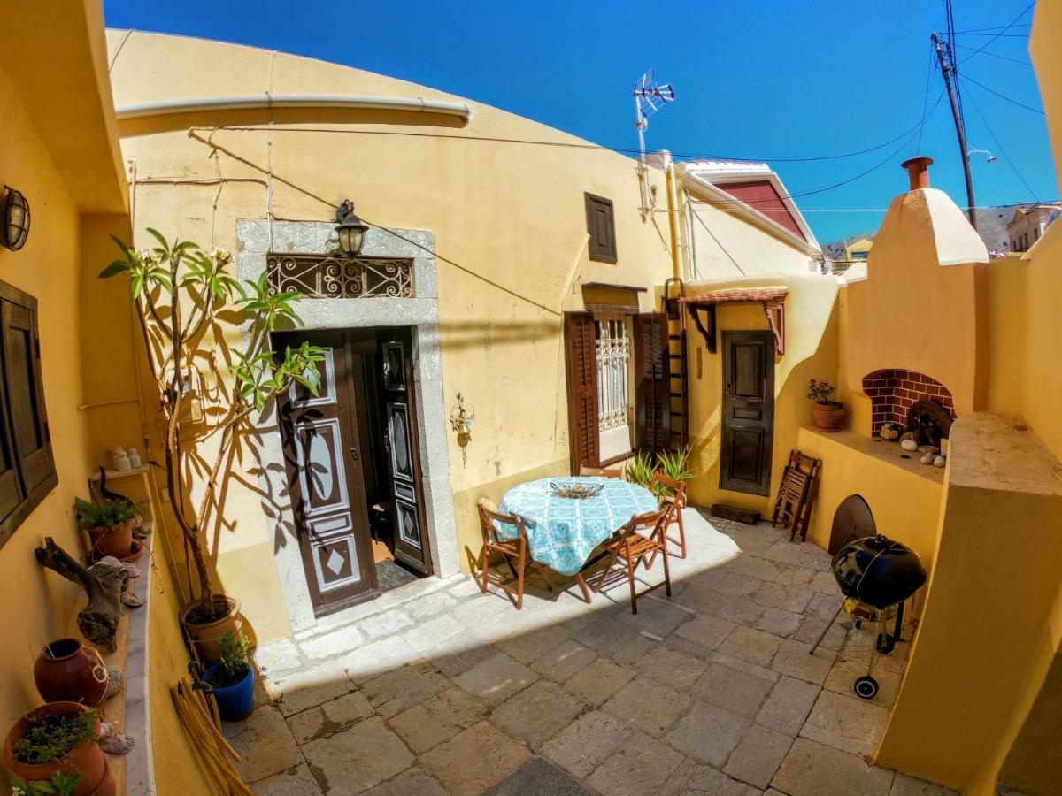 Moschos Mansion Villa Symi Exteriör bild